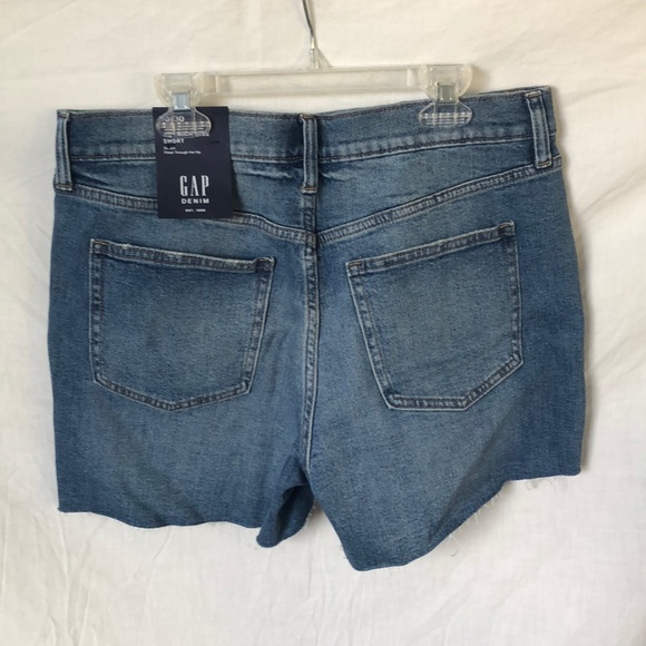 NWT Gap Jean Shorts Size 10/30 - Picture 7 of 9
